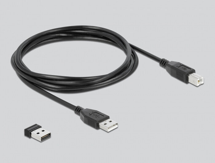 DeLOCK 90562 streckkodsläsare Handhållen steckkodsläsare 1D/2D CMOS Svart