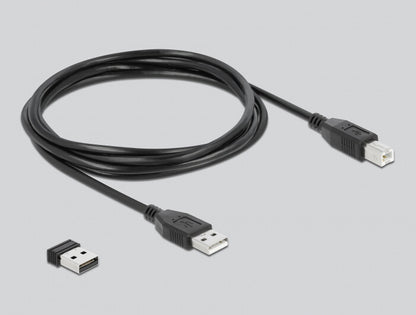 DeLOCK 90562 streckkodsläsare Handhållen steckkodsläsare 1D/2D CMOS Svart
