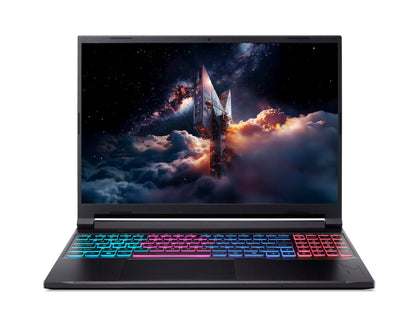 Acer Nitro ANV16S-41-R2K2 AMD Ryzen AI 7 260 Bärbar dator 40,6 cm (16") WQXGA 16 GB DDR5-SDRAM 1 TB SSD NVIDIA GeForce RTX 5060 Wi-Fi 6E (802.11ax) Windows 11 Home tyska Svart