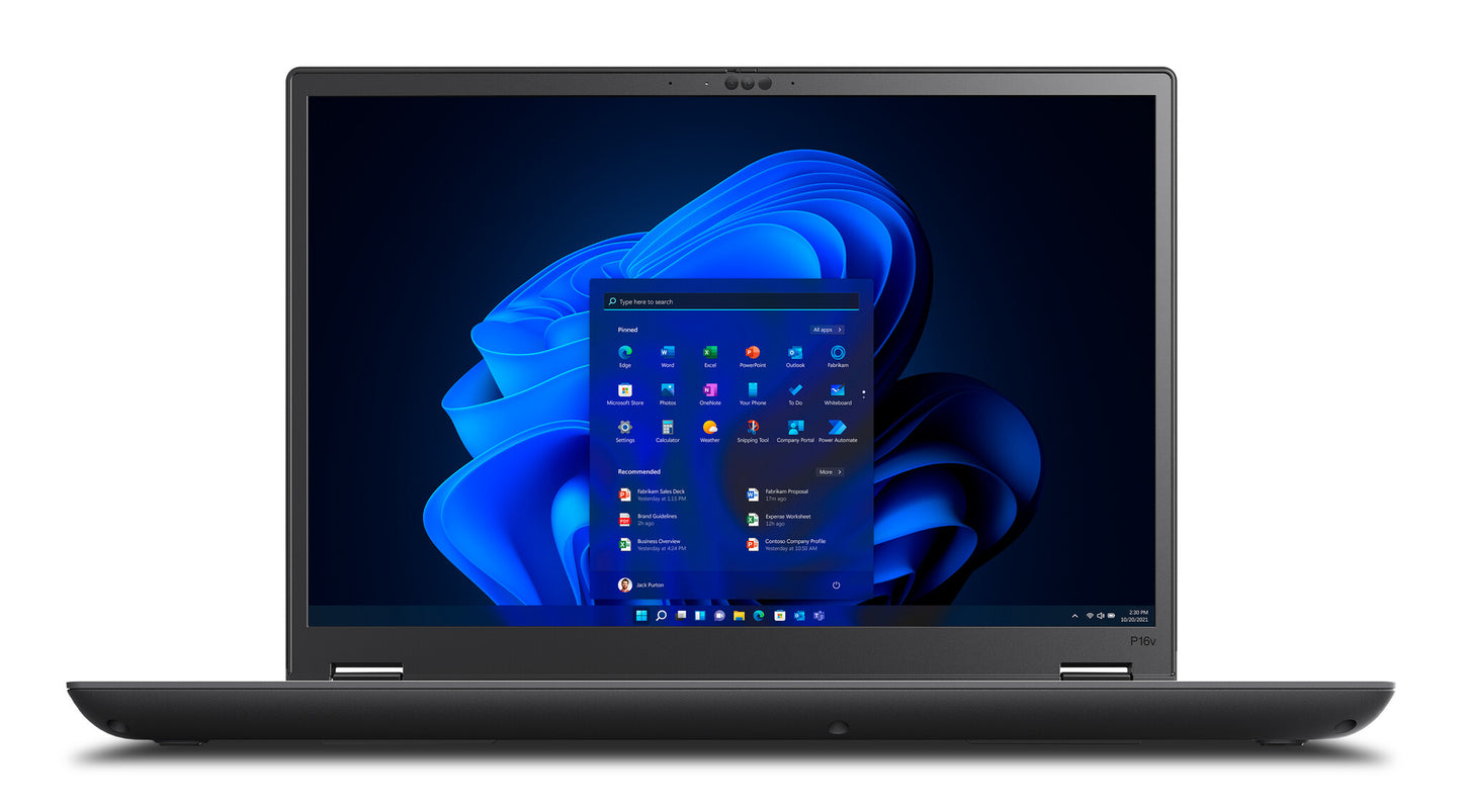 Lenovo ThinkPad P16v Gen 2 (Intel) Intel Core Ultra 7 165H Mobil arbetsstation 40,6 cm (16") WUXGA 32 GB DDR5-SDRAM 1 TB SSD NVIDIA RTX 2000 Ada Wi-Fi 6E (802.11ax) Windows 11 Pro Nordic Svart Intel Core Ultra 7 165H (24MB Cache), 32GB DDR5-SDRAM, 1000GB