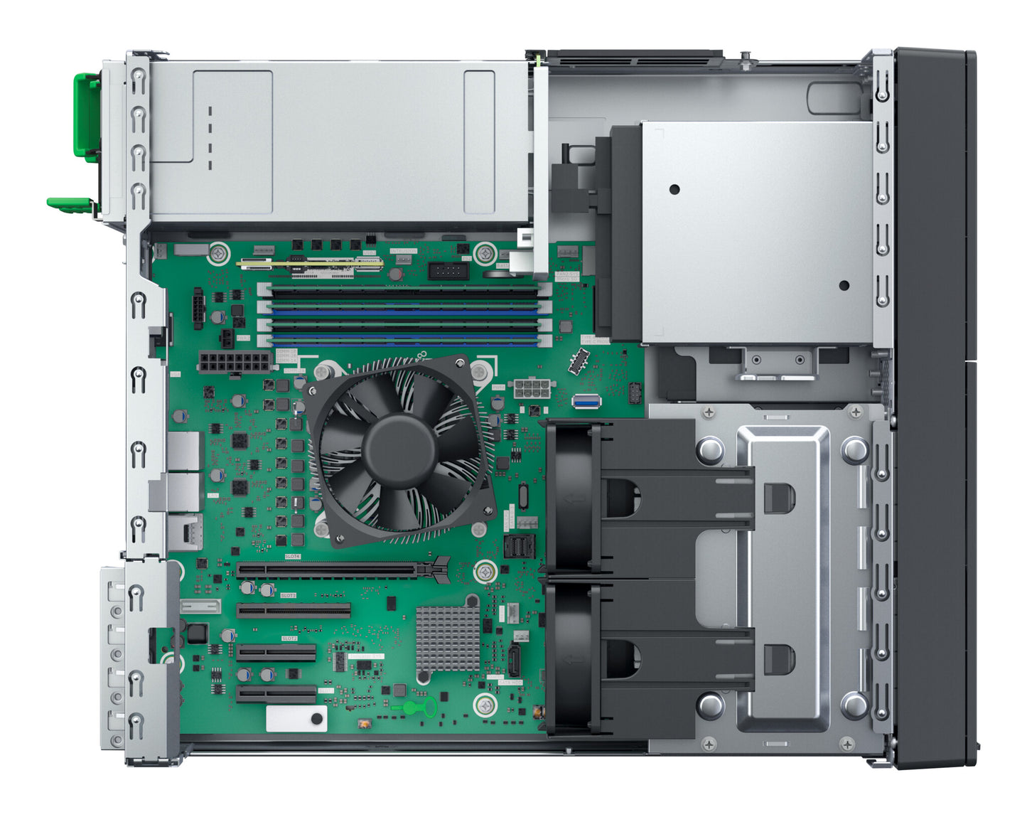 Fujitsu PRIMERGY TX1320 M6 servrar Ultra Micro Tower Intel Xeon E E-2434 3,4 GHz 32 GB DDR5-SDRAM 500 W