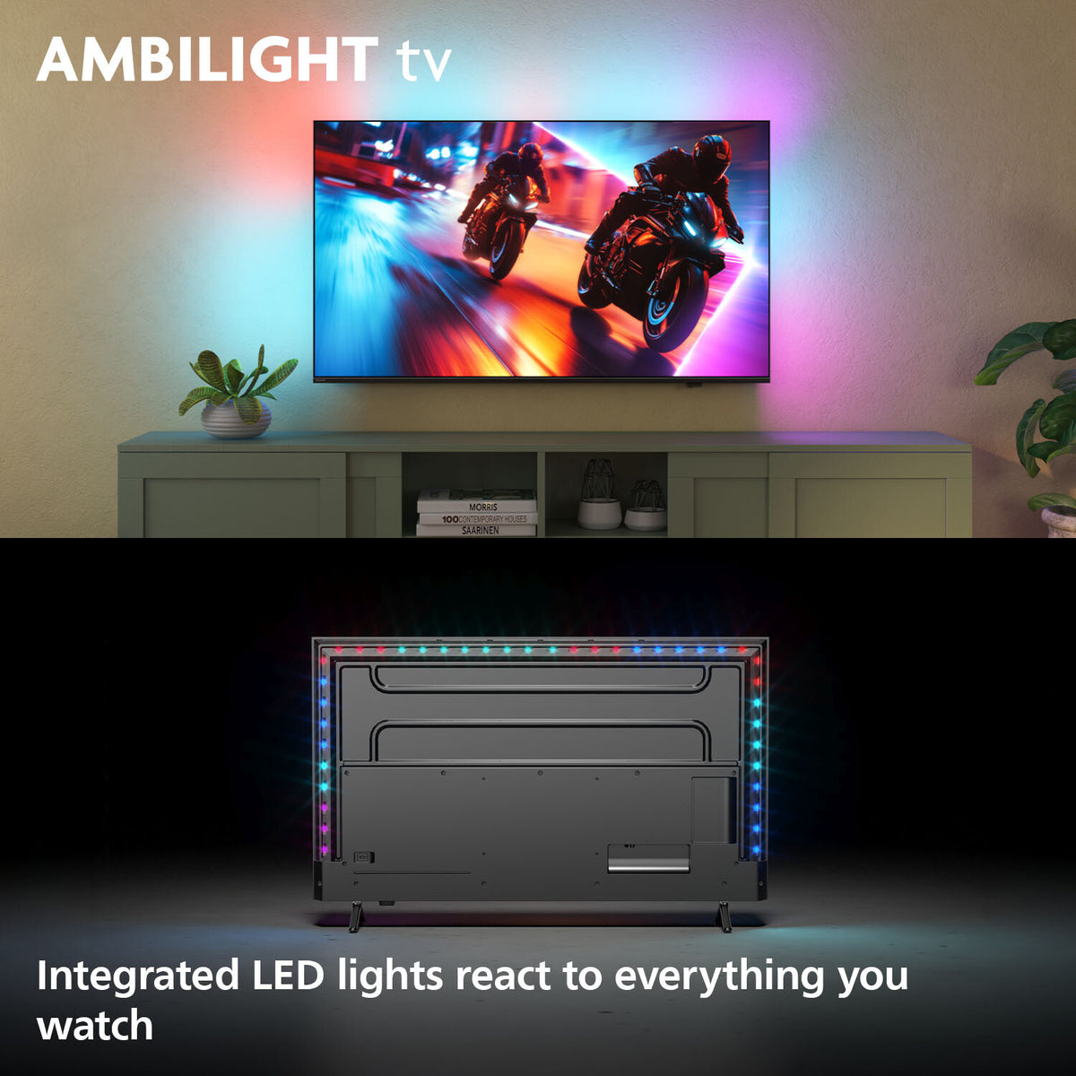 Philips 75MLED910/12 TV-apparat 190,5 cm (75") 4K Ultra HD Smart-TV Wi-Fi Svart
