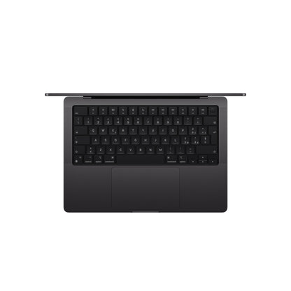 Apple MacBook Pro Apple M M4 Pro Bärbar dator 36,1 cm (14.2") 24 GB 1 TB SSD Wi-Fi 6E (802.11ax) macOS Sequoia Svart