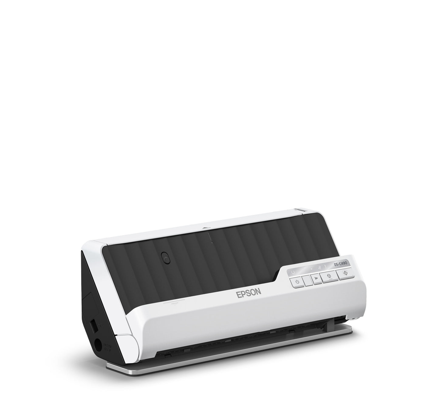 Epson DS-C490 ADF + arkmatad scanner 600 x 600 DPI A4 Svart, Vit