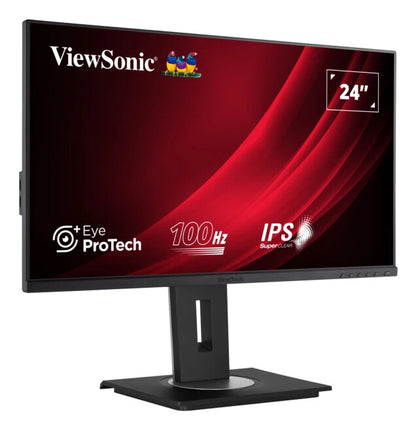 Viewsonic VG Series VG2448A-2 platta pc-skärmar 60,5 cm (23.8") 1920 x 1080 pixlar Full HD LED Svart