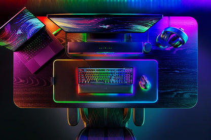 Razer BlackWidow V4 Pro tangentbord Spela USB QWERTZ tyska Svart