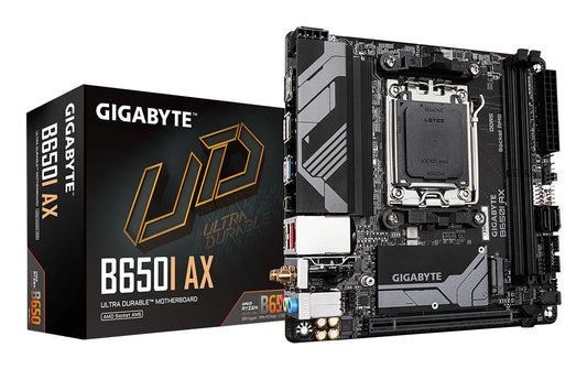 GIGABYTE B650I AX moderkort AMD B650 AM5-sockel Mini-ITX