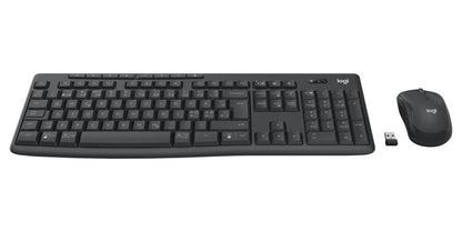 Logitech 920-012072 tangentbord Mus inkluderad Kontor Bluetooth QWERTY Nordic grafit