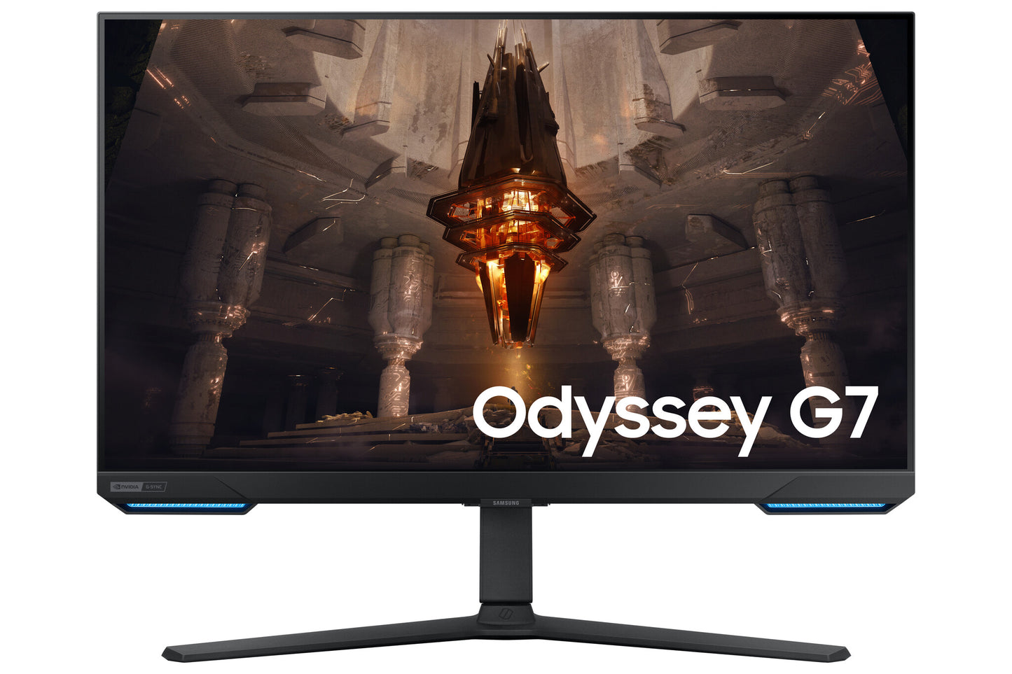 Samsung G70B platta pc-skärmar 81,3 cm (32") 3840 x 2160 pixlar 4K Ultra HD LED Svart