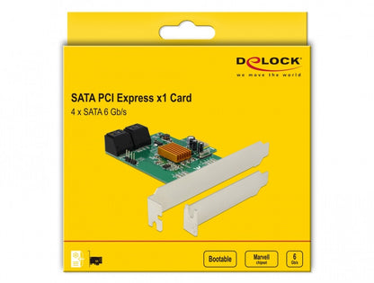 DeLOCK 90382 nätverkskort/adapters Intern SATA
