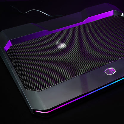 Cooler Master NotePal X150 Spectrum kylningsdynor för bärbara datorer 43,2 cm (17") 1000 RPM Svart
