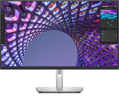 DELL P Series P3223QE platta pc-skärmar 80 cm (31.5") 3840 x 2160 pixlar 4K Ultra HD LCD Svart