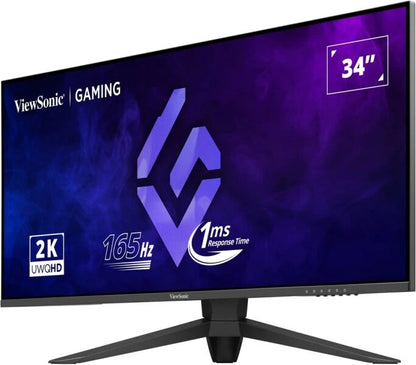 Viewsonic VX Series VX3480-2K-PRO platta pc-skärmar 86,4 cm (34") 3440 x 1440 pixlar UltraWide Quad HD LED Svart