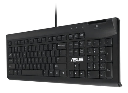 ASUS Smart Card Keyboard KU100 tangentbord Hem / Kontor USB Svart