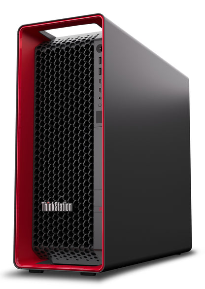 Lenovo ThinkStation P8 AMD Ryzen Threadripper PRO 7945WX 64 GB DDR5-SDRAM 1 TB SSD Windows 11 Pro Tower Arbetsstation Svart