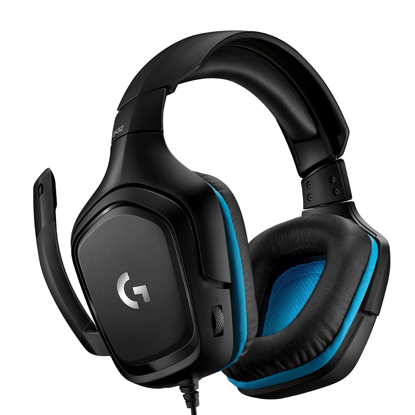 Logitech G 981-000770 hörlur och headset Kabel Huvudband Spela Svart, Blå