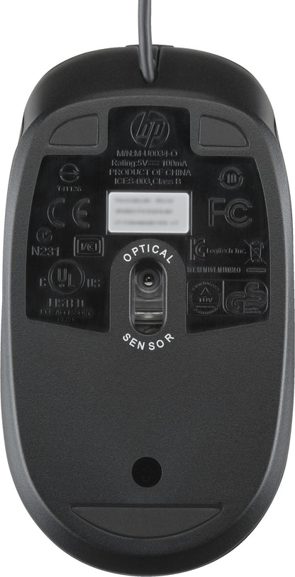 HP USB optisk mus 2,9 m