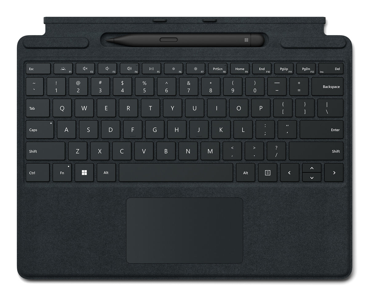 Microsoft Surface Pro Signature Keyboard w/ Slim Pen 2 Spansk Microsoft Cover port Svart