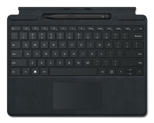 Microsoft Surface Pro Signature Keyboard w/ Slim Pen 2 Spansk Microsoft Cover port Svart