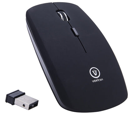 Voxicon DM-S10WLB datormöss Kontor Ambidextrous RF Trådlös Optisk 1600 DPI