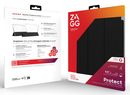 ZAGG Crystal Palace Folio 33 cm (13") Transparent