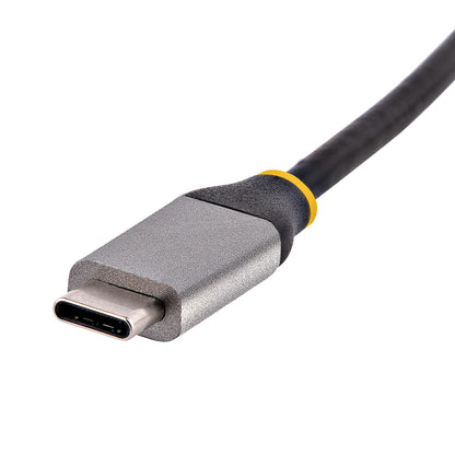 StarTech.com USB-C till Ethernet-adapter, 10/100/1000 Mbps, Gigabit-nätverksadapter med ASIX AX88179A chip, 30 cm kabel, USB-Type C till RJ45 Ethernet-dongel/NIC, Windows/macOS/Linux