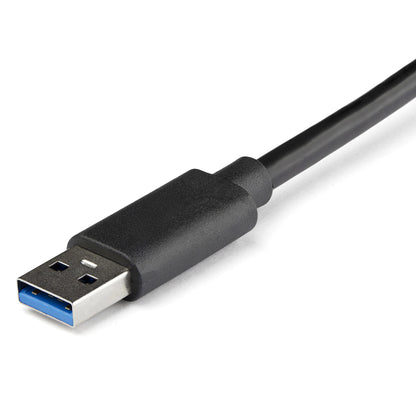 StarTech.com USB 3.0 till Dubbel Port Gigabit Ethernet-nätverksadapter med USB-port