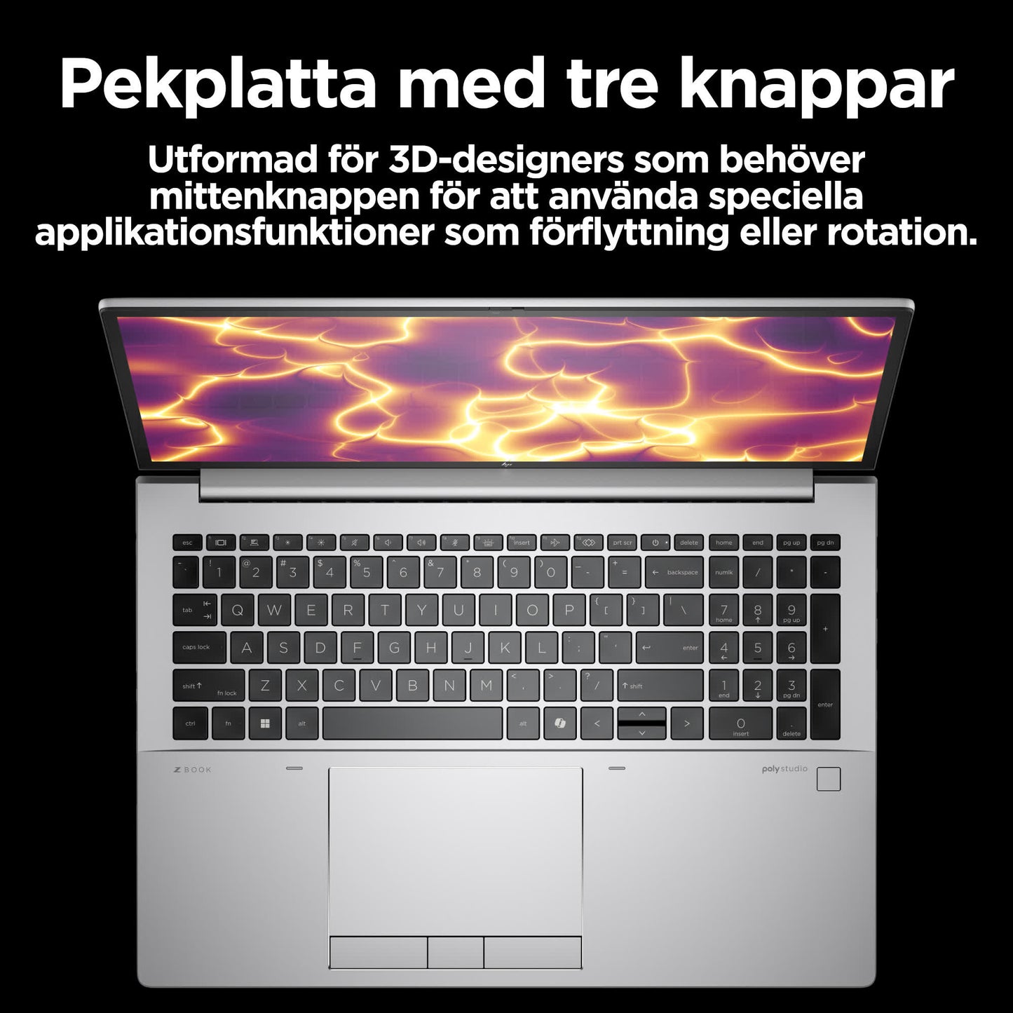 HP ZBook Fury 16 G11 Intel® Core™ i7 i7-13850HX Mobil arbetsstation 40,6 cm (16") WUXGA 32 GB DDR5-SDRAM 1 TB SSD NVIDIA RTX 2000 Ada Wi-Fi 7 (802.11be) Windows 11 Pro AI PC, AI Workstation Grå