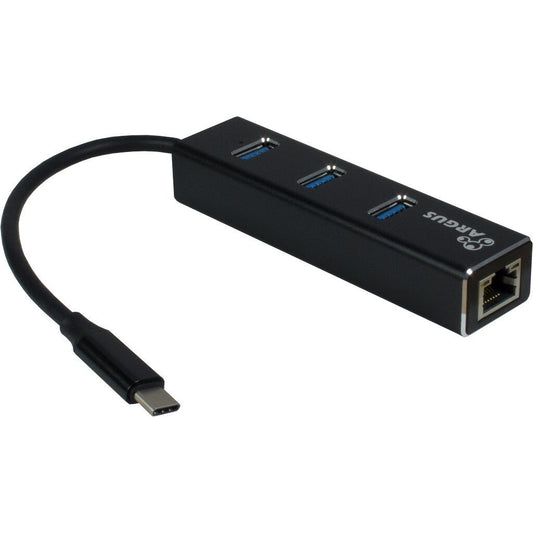 Inter-Tech ARGUS IT-410 USB 3.2 Gen 1 (3.1 Gen 1) Type-C Svart