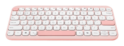 ASUS Marshmallow Keyboard KW100 tangentbord Hem Bluetooth QWERTZ tyska Rosa