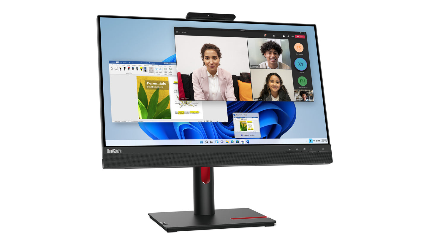 Lenovo ThinkCentre Tiny-In-One 24 Gen 5 LED display 60,5 cm (23.8") 1920 x 1080 pixlar Full HD Svart