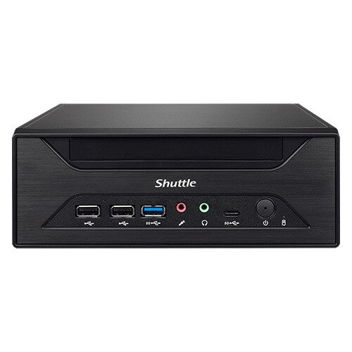 Shuttle XH610 datorhölje & moderkort 3,5L storlek PC Svart Intel H610 LGA 1700