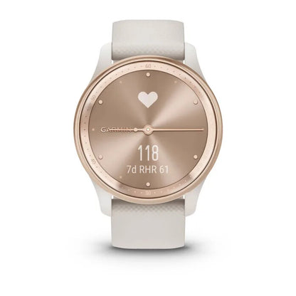 Garmin vivomove Trend LCD 40 mm Hybrid 254 x 346 pixlar Pekskärm Pink gold GPS
