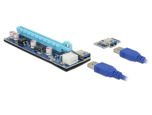 DeLOCK 41426 nätverkskort/adapters Intern PCI, PCIe, USB 3.2 Gen 1 (3.1 Gen 1)