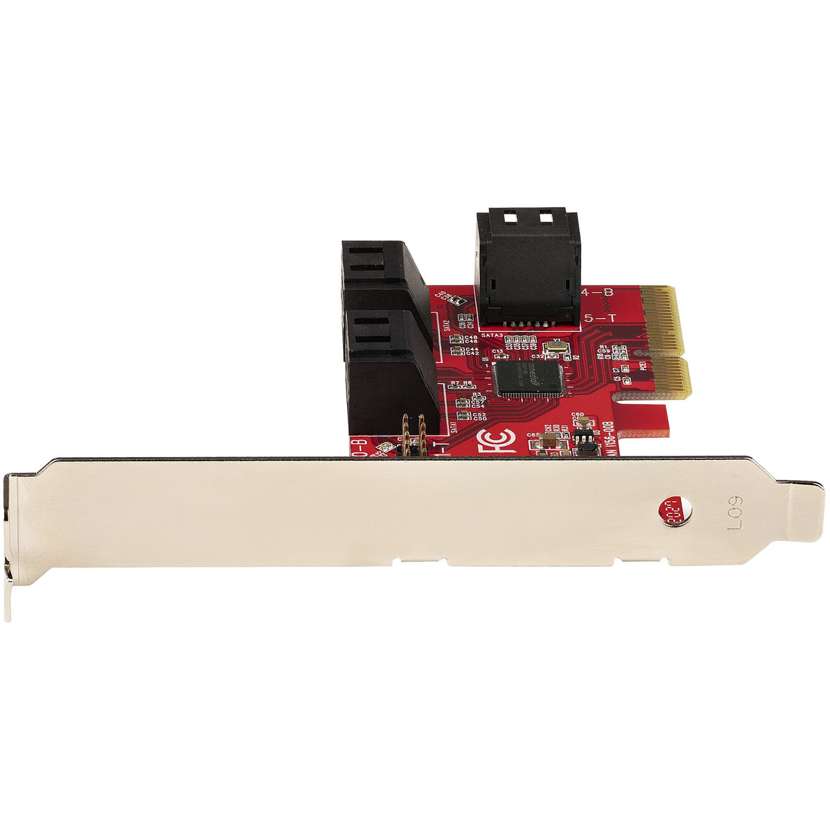 StarTech.com SATA PCIe-kort - 6-portars PCIe SATA-expansionskort - 6 Gbps - Lågprofilfäste - Staplade SATA-kontakter - ASM1166 Non-Raid - PCI Express till SATA-omvandlare StarTech.com SATA PCIe-kort - 6-portars PCIe SATA-expansionskort - 6 Gbps - Lågprofi