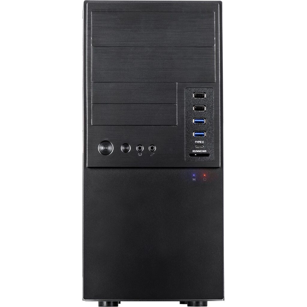 Inter-Tech IT-6865 Micro Tower Svart
