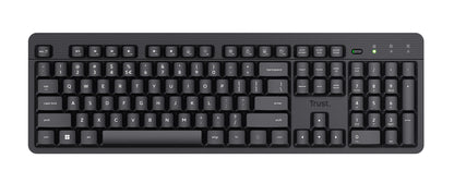 Trust Ody II tangentbord Kontor RF Trådlös QWERTY Nordic Svart