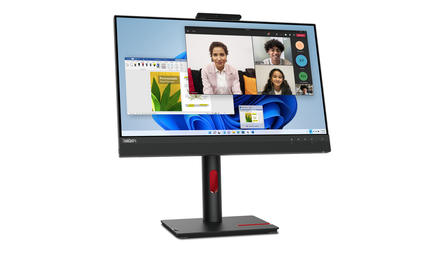 Lenovo ThinkCentre Tiny-In-One 24 Gen 5 LED display 60,5 cm (23.8") 1920 x 1080 pixlar Full HD Svart