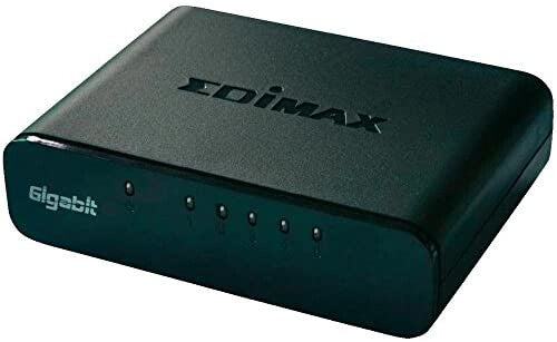 Edimax ES-5500G V3 nätverksswitchar Ohanterad L2 Gigabit Ethernet (10/100/1000) Svart