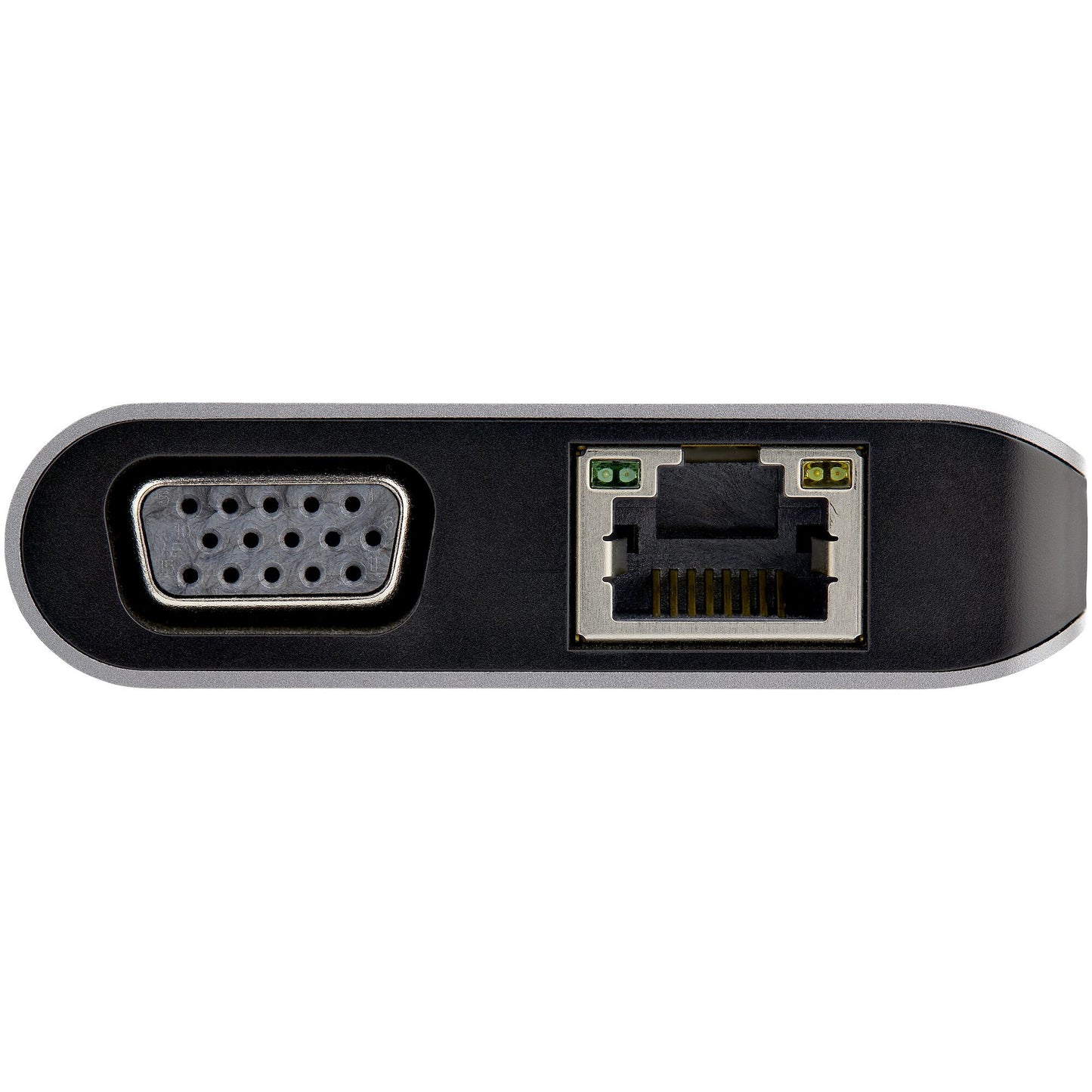 StarTech.com USB C-multiportadapter - USB-C Mini-resedocka med 4K HDMI eller 1080p VGA - 3x USB 3.0-hubb, SD, GbE, Audio, 100 W PD Pass-through - Bärbar dockningsstation för bärbar dator/surfplatta