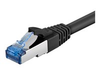 Goobay CAT 6a S/FTP CU 2m Black