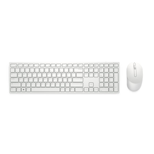DELL Pro tangentbord och mus – KM5221W - USA internationell (QWERTY) - vit