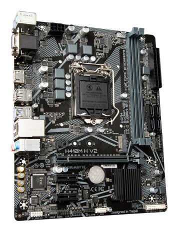 GIGABYTE H410M H V2 moderkort Intel H410 LGA 1200 (Socket H5) micro ATX