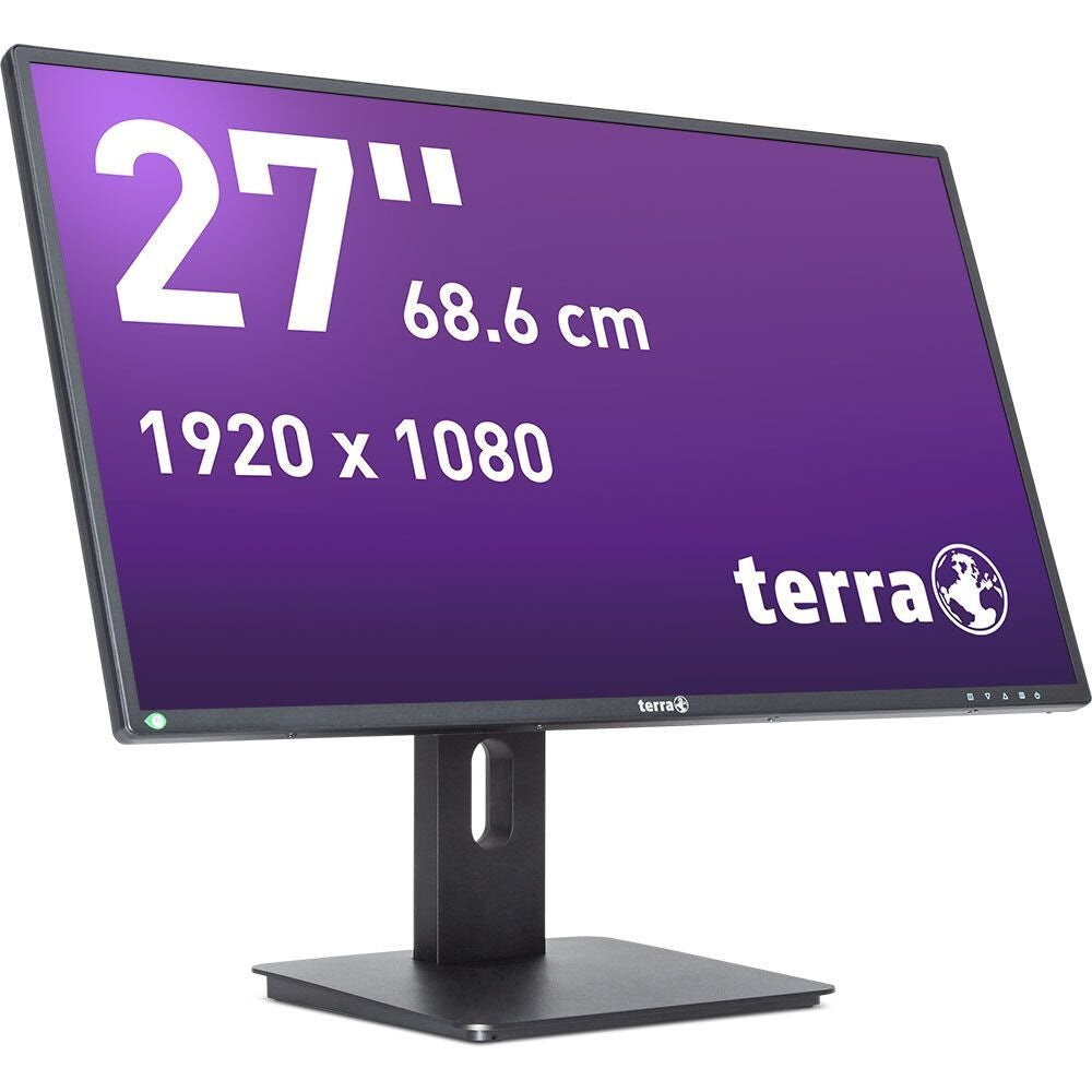 TERRA 3030207 LED display 68,6 cm (27") 1920 x 1080 pixlar Full HD Svart
