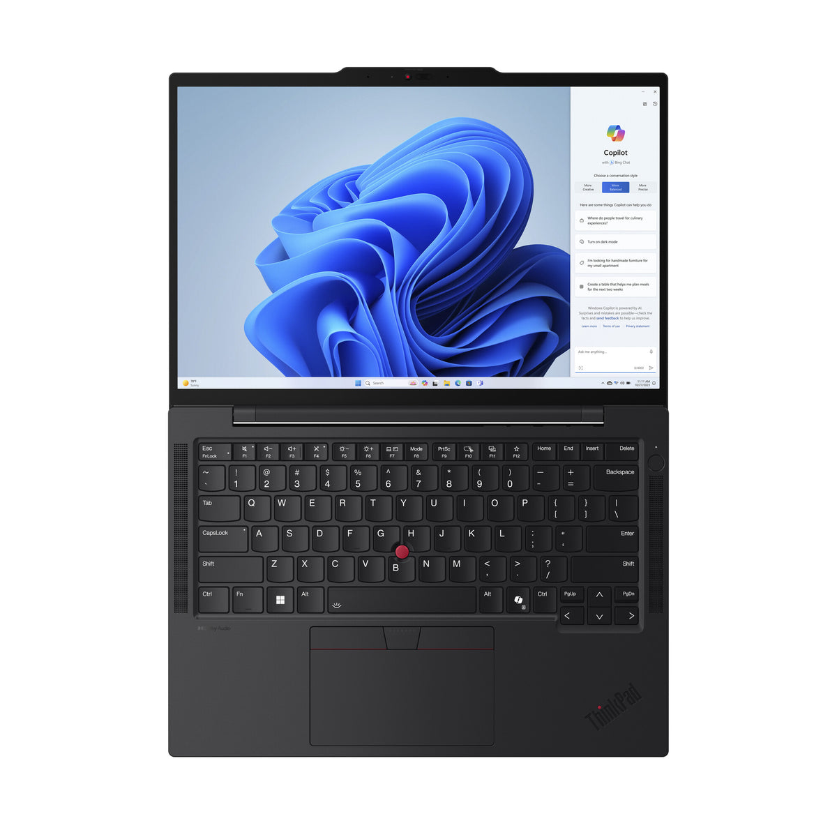Lenovo ThinkPad T14s Gen 5 Intel Core Ultra 7 155U Bärbar dator 35,6 cm (14") WUXGA 16 GB LPDDR5x-SDRAM 512 GB SSD Wi-Fi 6E (802.11ax) Windows 11 Pro Nordic Svart