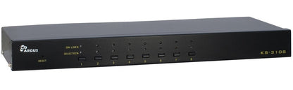 Inter-Tech 88887164 KVM-switchar Svart
