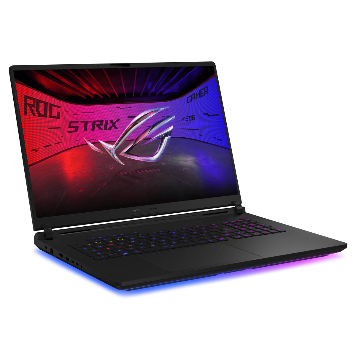 ASUS ROG Strix SCAR 18 G835LW-SA022W Intel Core Ultra 9 275HX Bärbar dator 45,7 cm (18") WQXGA 64 GB DDR5-SDRAM 4 TB SSD NVIDIA GeForce RTX 5080 Wi-Fi 7 (802.11be) Windows 11 Home tyska Svart
