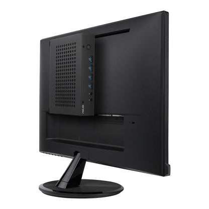 ASUS ExpertCenter PN43-SN200AD Intel® N N200 4 GB DDR4-SDRAM 128 GB SSD Windows 11 Pro Mini PC Mini-PC Svart