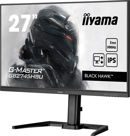 iiyama G-MASTER GB2745HSU-B2 LED display 68,6 cm (27") 1920 x 1080 pixlar Full HD Svart
