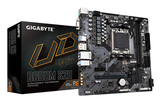 GIGABYTE B650M S2H moderkort AMD B650 AM5-sockel micro ATX